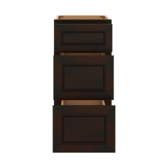 J&K Espresso K8 Base w/3 Drawers - 15" W