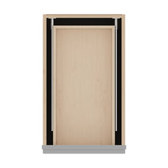 J&K Castle Grey S5 Base w/3 Drawers - 15" W