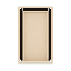 J&K Pearl Glazed H9 Base w/3 Drawers - 15" W
