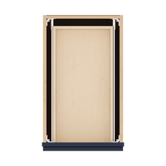 J&K Naval B7 Base w/3 Drawers - 15" W