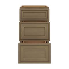 J&K Hazel H8 Base w/3 Drawers - 18" W