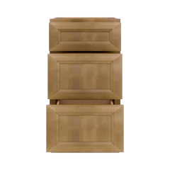 J&K Butterscotch B8 Base w/3 Drawers - 18" W