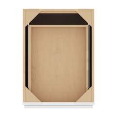 CNC Luxor White 18" W X 32 1/2" H 3 Drawer Base Cabinet