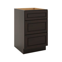 J&K Espresso K8 Base w/3 Drawers - 21" W