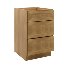 J&K Butterscotch B8 Base w/3 Drawers - 21" W