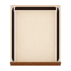 J&K Mocha Glazed K10 Base w/3 Drawers - 21" W