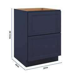 J&K Naval B7 Base w/2 Drawers - 24" W