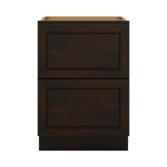 J&K Espresso K8 Base w/2 Drawers - 24" W