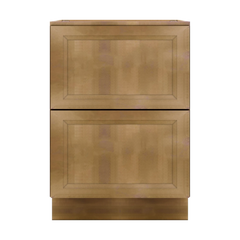 J&K Butterscotch B8 Base w/2 Drawers - 24" W