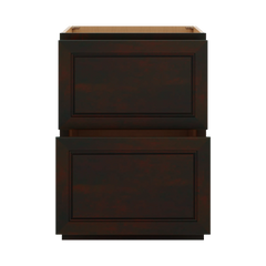J&K Espresso K8 Base w/2 Drawers - 24" W