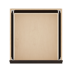 J&K Espresso K8 Base w/2 Drawers - 24" W