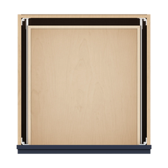 J&K Naval B7 Base w/2 Drawers - 24" W