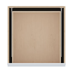 J&K White Shaker S8 Base w/2 Drawers - 24" W