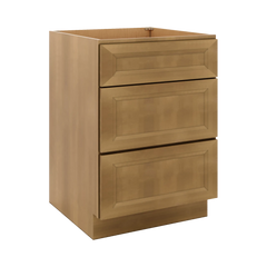 J&K Butterscotch B8 Base w/3 Drawers - 24" W
