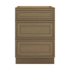 J&K Hazel H8 Base w/3 Drawers - 24" W