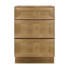 J&K Butterscotch B8 Base w/3 Drawers - 24" W
