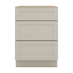 J&K Pebble B6 Base w/3 Drawers - 24" W