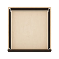 J&K Espresso K8 Base w/3 Drawers - 24" W