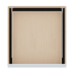 J&K White Shaker S8 Base w/3 Drawers - 24" W