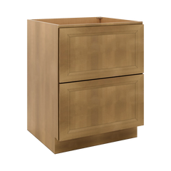 J&K Butterscotch B8 Base w/2 Drawers - 27" W