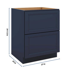 J&K Naval B7 Base w/2 Drawers - 27" W