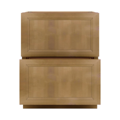 J&K Butterscotch B8 Base w/2 Drawers - 27" W