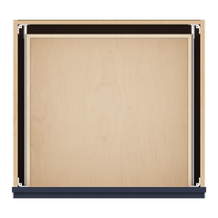 J&K Naval B7 Base w/2 Drawers - 27" W