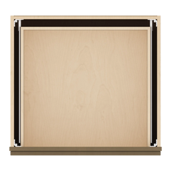 J&K Hazel H8 Base w/2 Drawers - 27" W