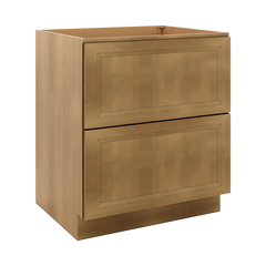 J&K Butterscotch B8 Base w/2 Drawers - 30" W