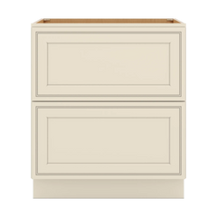 J&K Pearl Glazed H9 Base w/2 Drawers - 30" W
