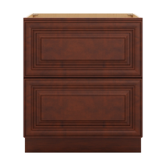 J&K Mahogany J5 Base w/2 Drawers - 30" W