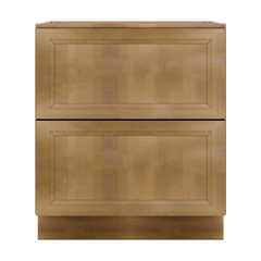 J&K Butterscotch B8 Base w/2 Drawers - 30" W