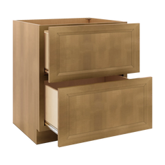 J&K Butterscotch B8 Base w/2 Drawers - 30" W
