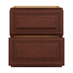 J&K Mahogany J5 Base w/2 Drawers - 30" W