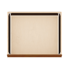 J&K Mocha Glazed K10 Base w/2 Drawers - 30" W