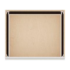 J&K Pure B5 Base w/2 Drawers - 30" W