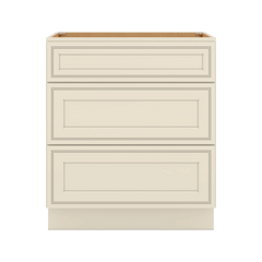J&K Pearl Glazed H9 Base w/3 Drawers - 30" W