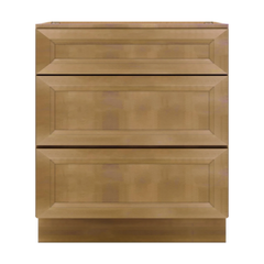J&K Butterscotch B8 Base w/3 Drawers - 30" W