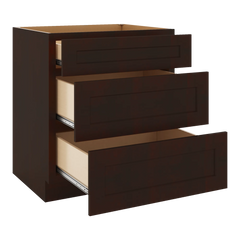 J&K Java Coffee S1 Base w/3 Drawers - 30" W