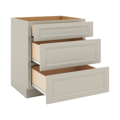 J&K Pebble B6 Base w/3 Drawers - 30" W