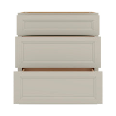 J&K Pebble B6 Base w/3 Drawers - 30" W