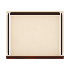 J&K Mahogany J5 Base w/3 Drawers - 30" W