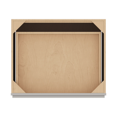 CNC Luxor 5-Piece Misty Grey 30" W 3 Drawer Base Cabinet