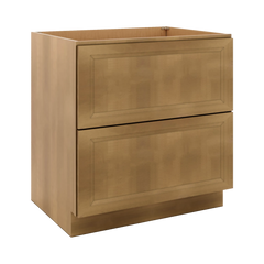 J&K Butterscotch B8 Base w/2 Drawers - 33" W
