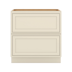 J&K Pearl Glazed H9 Base w/2 Drawers - 33" W