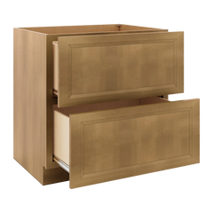 J&K Butterscotch B8 Base w/2 Drawers - 33" W