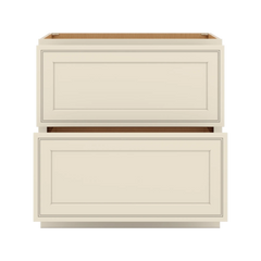 J&K Pearl Glazed H9 Base w/2 Drawers - 33" W