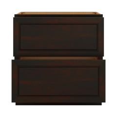 J&K Espresso K8 Base w/2 Drawers - 33" W