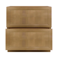 J&K Butterscotch B8 Base w/2 Drawers - 33" W