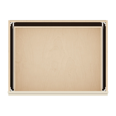 J&K Pearl Glazed H9 Base w/2 Drawers - 33" W